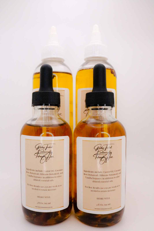 Golden Ticket Botanically Infused Hair Oil